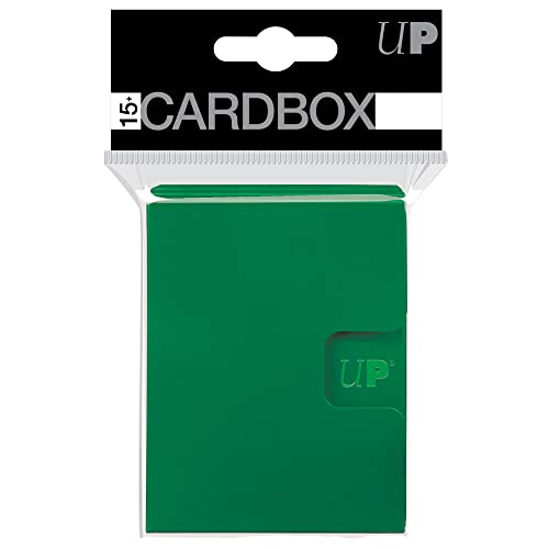 Ultra PRO - Card Protector PRO 15+ Card Box 3ct (Green) - حماية البطاقات الرياضية القيمة وبطاقات الألعاب وبطاقات التداول القابلة للتحصيل ، يناسب صندوق Ultra PRO Deck Box لحماية إضافية Ultra PRO - Card Protector PRO 15+ Card Box 3ct (Green) - حماية البطاقات الرياضية القيمة وبطاقات الألعاب وبطاقات التداول القابلة للتحصيل ، يناسب صندوق Ultra PRO Deck Box لحماية إضافية