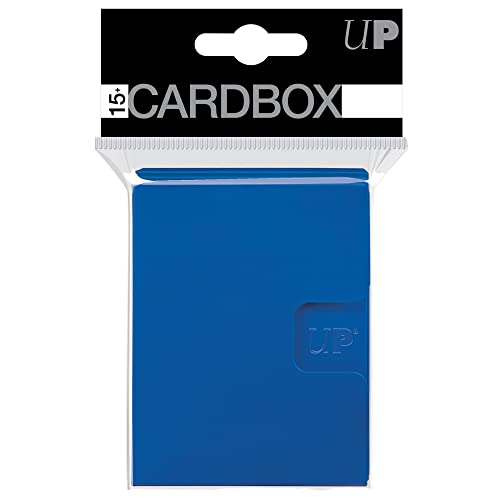 Ultra PRO - Card Protector PRO 15+ Card Box 3ct (Blue) - حماية البطاقات الرياضية القيمة وبطاقات الألعاب وبطاقات التداول القابلة للتحصيل ، يناسب صندوق Ultra PRO Deck Box لحماية إضافية Ultra PRO - Card Protector PRO 15+ Card Box 3ct (Blue) - حماية البطاقات الرياضية القيمة وبطاقات الألعاب وبطاقات التداول القابلة للتحصيل ، يناسب صندوق Ultra PRO Deck Box لحماية إضافية