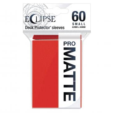 Ultra Pro - Eclipse Matte Small Sleeves 60 Count (Apple Red) - حماية جميع بطاقات الألعاب والبطاقات الرياضية والبطاقات القابلة للتحصيل باستخدام تقنية Ultra Pro's ChromaFusion Ultra Pro - Eclipse Matte Small Sleeves 60 Count (Apple Red) - حماية جميع بطاقات الألعاب والبطاقات الرياضية والبطاقات القابلة للتحصيل باستخدام تقنية Ultra Pro's ChromaFusion