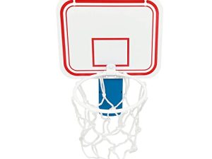 Jaegvida Mini Basketball Hoop Basketball Trash Can Hoop Clip for Bedroom Office داخلي وخارجي