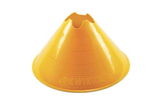 Kwik Goal Jumbo Disc Cones، Pack of 12 Kwik Goal Jumbo Disc Cones، Pack of 12