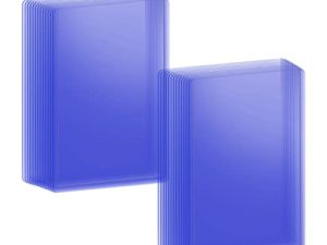 Zantrech 30 Pack 3x4 Inch محمل علوي للبطاقات ، وأغطية بطاقات صلبة لبطاقة الألعاب ، وبطاقات رياضية ، واقيات بطاقات بلاستيكية صلبة لحماة بطاقات البيسبول.