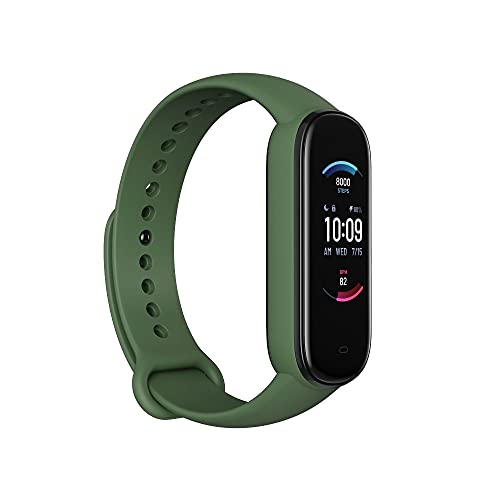 Amazfit Band 5 Activity Fitness Tracker مع Alexa المدمج ، عمر بطارية 15 يومًا ، أكسجين الدم ، معدل ضربات القلب ، مراقبة النوم والضغط ، مقاومة الماء حتى 5 ATM ، ساعة لياقة بدنية للرجال والنساء والأطفال ، زيتوني Amazfit Band 5 Activity Fitness Tracker مع Alexa المدمج ، عمر بطارية 15 يومًا ، أكسجين الدم ، معدل ضربات القلب ، مراقبة النوم والضغط ، مقاومة الماء حتى 5 ATM ، ساعة لياقة بدنية للرجال والنساء والأطفال ، زيتوني