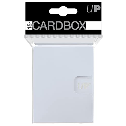 Ultra PRO - Card Protector PRO 15+ Card Box 3ct (White) - حماية البطاقات الرياضية القيمة وبطاقات الألعاب وبطاقات التداول القابلة للتحصيل ، يناسب صندوق Ultra PRO Deck Box لحماية إضافية Ultra PRO - Card Protector PRO 15+ Card Box 3ct (White) - حماية البطاقات الرياضية القيمة وبطاقات الألعاب وبطاقات التداول القابلة للتحصيل ، يناسب صندوق Ultra PRO Deck Box لحماية إضافية