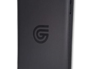 9 جيب بريميوم للتجارة بطاقة Zip Binder | 360 جيوب تحميل جانبية آمنة | كومودو ارمور للوجه الخارجي | الجزء الداخلي من جلد الغزال من Guilt Free Gaming (أسود)