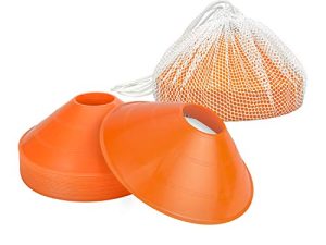GoSports Sports Training Cone 20 Pack مع حقيبة حمل