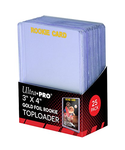 Ultra Pro 3 "X 4" Rookie Gold Toploader 25ct Ultra Pro 3 "X 4" Rookie Gold Toploader 25ct