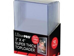 Ultra Pro Toploader Top Loader - 3 "x4" 120pt. (10 قيراط)