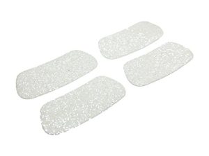 EyeBlack White Softball Glitter Eye Black Strips، 2 pair