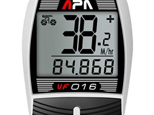 DREAM SPORT Bike Computer Motorcycle Bike Speedometer and Odometer 16-Function Wired Bike Computer Waterproof DCY016