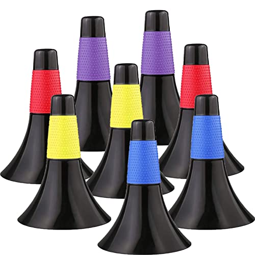 AKA SPORTS GEAR 8 Rip Cone Set ، Agility Training Sport Cone ، 9 inch Marker Cones with Grip ، لمخاريط تدريب كرة السلة وغيرها من التدريبات الرياضية AKA SPORTS GEAR 8 Rip Cone Set ، Agility Training Sport Cone ، 9 inch Marker Cones with Grip ، لمخاريط تدريب كرة السلة وغيرها من التدريبات الرياضية