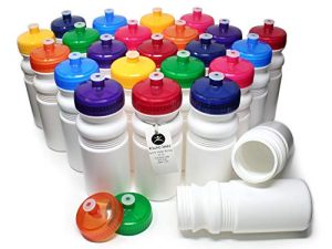 رولينج ساندز 20 Ounce Sports Water Bottles 24 Pack ، خالية من BPA ، صنع في الولايات المتحدة الأمريكية ، غسالة الصحون آمنة