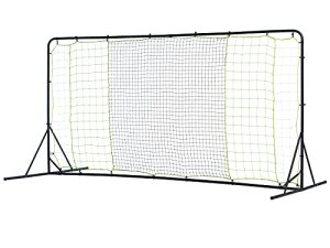 Franklin Sports Soccer Rebounder - شبكة ارتداد كرة القدم الفولاذية للبطولات - مثالية لممارسة كرة القدم في الفناء الخلفي وتدريب كرة القدم - 12 × 6 × 6 × 4 بوصة