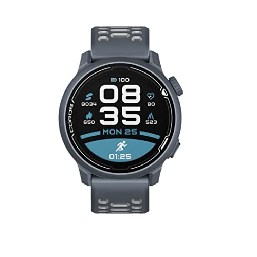 COROS PACE 2 بريميوم ساعة رياضية GPS مع حزام من النايلون أو السيليكون ، مراقب معدل ضربات القلب ، بطارية GPS كاملة 30 ساعة ، مقياس الضغط ، وصلات ANT + & BLE ، Strava ، Stryd & TrainingPeaks (فولاذ أزرق) COROS PACE 2 بريميوم ساعة رياضية GPS مع حزام من النايلون أو السيليكون ، مراقب معدل ضربات القلب ، بطارية GPS كاملة 30 ساعة ، مقياس الضغط ، وصلات ANT + & BLE ، Strava ، Stryd & TrainingPeaks (فولاذ أزرق)