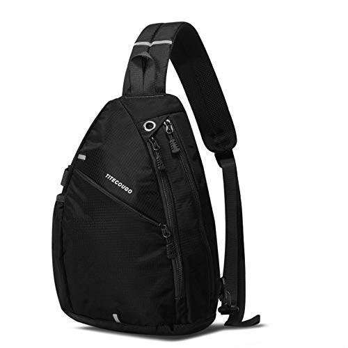 TITECOUGO Sling Bag Crossbody Shoulder Outdoor Travel Hiking Backpack للنساء والرجال TITECOUGO Sling Bag Crossbody Shoulder Outdoor Travel Hiking Backpack للنساء والرجال