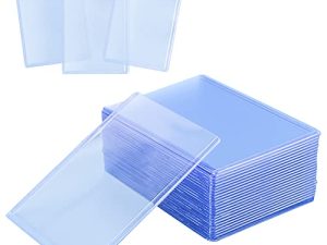 30 حزمة من أكمام بطاقات التداول ، FOME Toploader Hard Card Case Hard Card Case PVC Trading Card Holder Clear