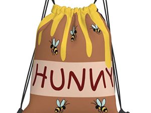 حقيبة ظهر برباط من Hunny Pot ، حقائب رياضية للتخزين الرياضي