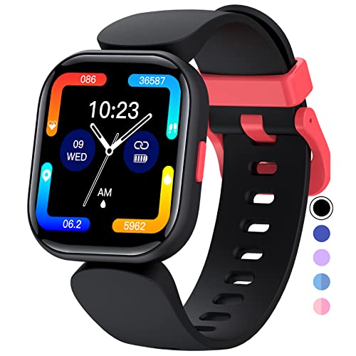 QOOGOT Kids Smart Watch للأولاد والبنات ، متتبع اللياقة الصحية مع مراقب معدل ضربات القلب والنوم ، 19 وضعًا رياضيًا تعقب النشاط مع عداد خطوات عداد السعرات الحرارية ، ساعة منبه مقاومة للماء هدية للأطفال QOOGOT Kids Smart Watch للأولاد والبنات ، متتبع اللياقة الصحية مع مراقب معدل ضربات القلب والنوم ، 19 وضعًا رياضيًا تعقب النشاط مع عداد خطوات عداد السعرات الحرارية ، ساعة منبه مقاومة للماء هدية للأطفال
