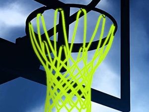LAO XUE Nightlight Basketball Net مضيئة في الهواء الطلق محمولة تعمل بالطاقة الشمسية نايلون رياضي