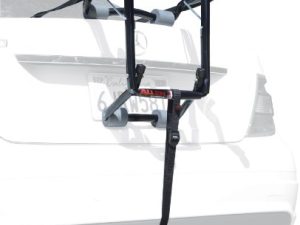 Allen Sports Deluxe 2-Bike Trunk Mount Rack ، موديل 102DB ، أسود / فضي ، 23 × 15 × 4 بوصات