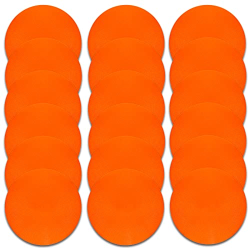 Vhxorrz Poly Spot Markers 9 بوصة غير قابلة للانزلاق من المطاط وعلامات رشاقة مخاريط أرضية مسطحة لكرة القدم وكرة القدم وعلامات تدريب كرة السلة والأنشطة المدرسية وتدريبات التمرين والتباعد الاجتماعي Vhxorrz Poly Spot Markers 9 بوصة غير قابلة للانزلاق من المطاط وعلامات رشاقة مخاريط أرضية مسطحة لكرة القدم وكرة القدم وعلامات تدريب كرة السلة والأنشطة المدرسية وتدريبات التمرين والتباعد الاجتماعي