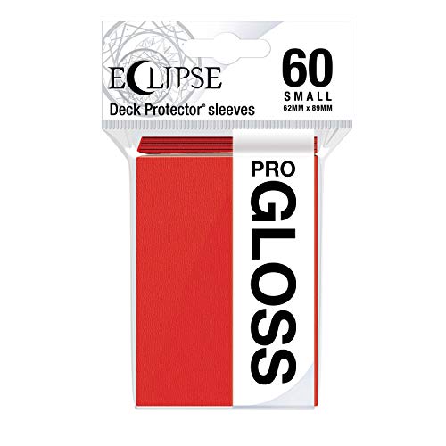 Ultra Pro - Eclipse Gloss Small Sleeves 60 Count (Apple Red) - حماية جميع بطاقات الألعاب والبطاقات الرياضية والبطاقات القابلة للتحصيل باستخدام تقنية Ultra Pro's ChromaFusion Ultra Pro - Eclipse Gloss Small Sleeves 60 Count (Apple Red) - حماية جميع بطاقات الألعاب والبطاقات الرياضية والبطاقات القابلة للتحصيل باستخدام تقنية Ultra Pro's ChromaFusion