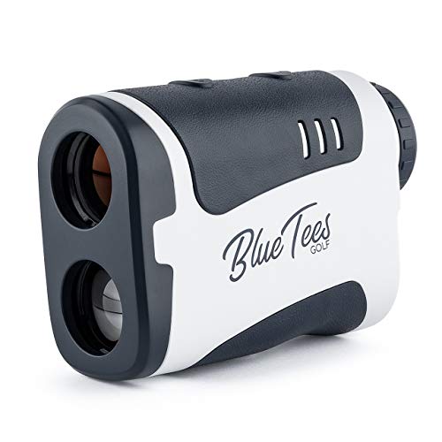 Blue Tees Golf Series 1 Sport Slope Laser Rangefinder للجولف 650 ياردة - قياس المنحدر ، تقنية قفل العلم مع اهتزاز النبض ، تكبير 6X Blue Tees Golf Series 1 Sport Slope Laser Rangefinder للجولف 650 ياردة - قياس المنحدر ، تقنية قفل العلم مع اهتزاز النبض ، تكبير 6X