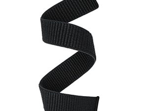 شريط ساعة Abanen Hook and Loop سريع الجفاف لـ Fenix 7X / Fenix 6X / Fenix 5X ، 26 ملم من النايلون المنسوج فائق الخفة حزام معصم رياضي لـ Garmin Fenix 6X Pro / Sapphire، Fenix 5X Plus، Enduro