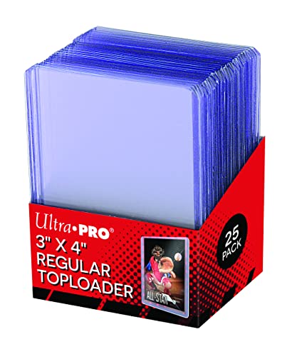 Ultra Pro 3 "X 4" محمل علوي عادي شفاف 25ct محمل علوي للبطاقات واقيات بطاقات البيسبول من البلاستيك الصلب للبطاقات الصلبة واقيات البطاقات العلوية للبطاقات Ultra Pro 3 "X 4" محمل علوي عادي شفاف 25ct محمل علوي للبطاقات واقيات بطاقات البيسبول من البلاستيك الصلب للبطاقات الصلبة واقيات البطاقات العلوية للبطاقات