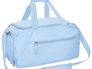 حقيبة ROTOT Gym Duffel ، حقيبة رياضية مع حقيبة أحذية مقاومة للماء ، حقيبة سفر عطلة نهاية الأسبوع مع جيب معزول مقاوم للماء