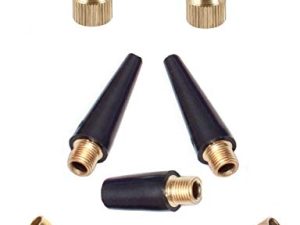 Presta Valve Adapter ضاغط الهواء - من Presta إلى Schrader Valve Pump Adapter | إبر مضخة الهواء الكرات المطاطية - محول مضخة صمام بريستا إطار الدراجة | فوهات مضخة الهواء محول كرة السلة لكرة القدم