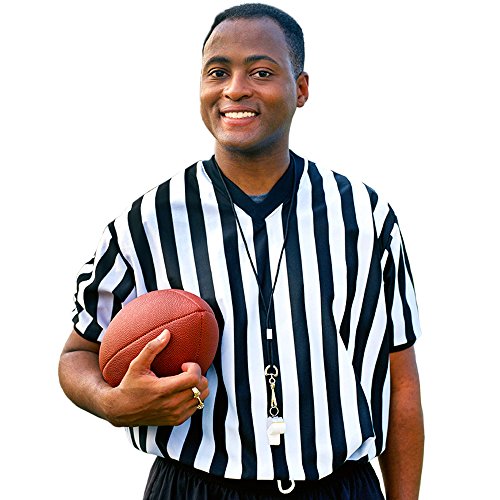 Crown Sporting Goods - الحكم الرسمي المخطط للرجال / Umpire V-Neck Jersey Crown Sporting Goods - الحكم الرسمي المخطط للرجال / Umpire V-Neck Jersey