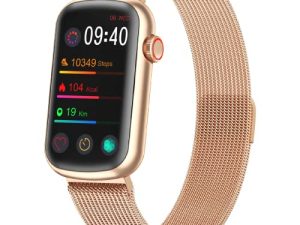 MorePro Fitness Tracker ، مراقب معدل ضربات القلب ، تعقب نشاط ضغط الدم مع أكسجين الدم SPO2 ، IP68 Wateproof Sleep Tracker Sport ، عداد الخطى ، الخطوات ، السعرات الحرارية ، Smartwatch Women
